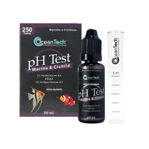pH Test Marine & Cichlid 20ml Ocean Tech – Teste de pH para Marinho e Ciclídeos