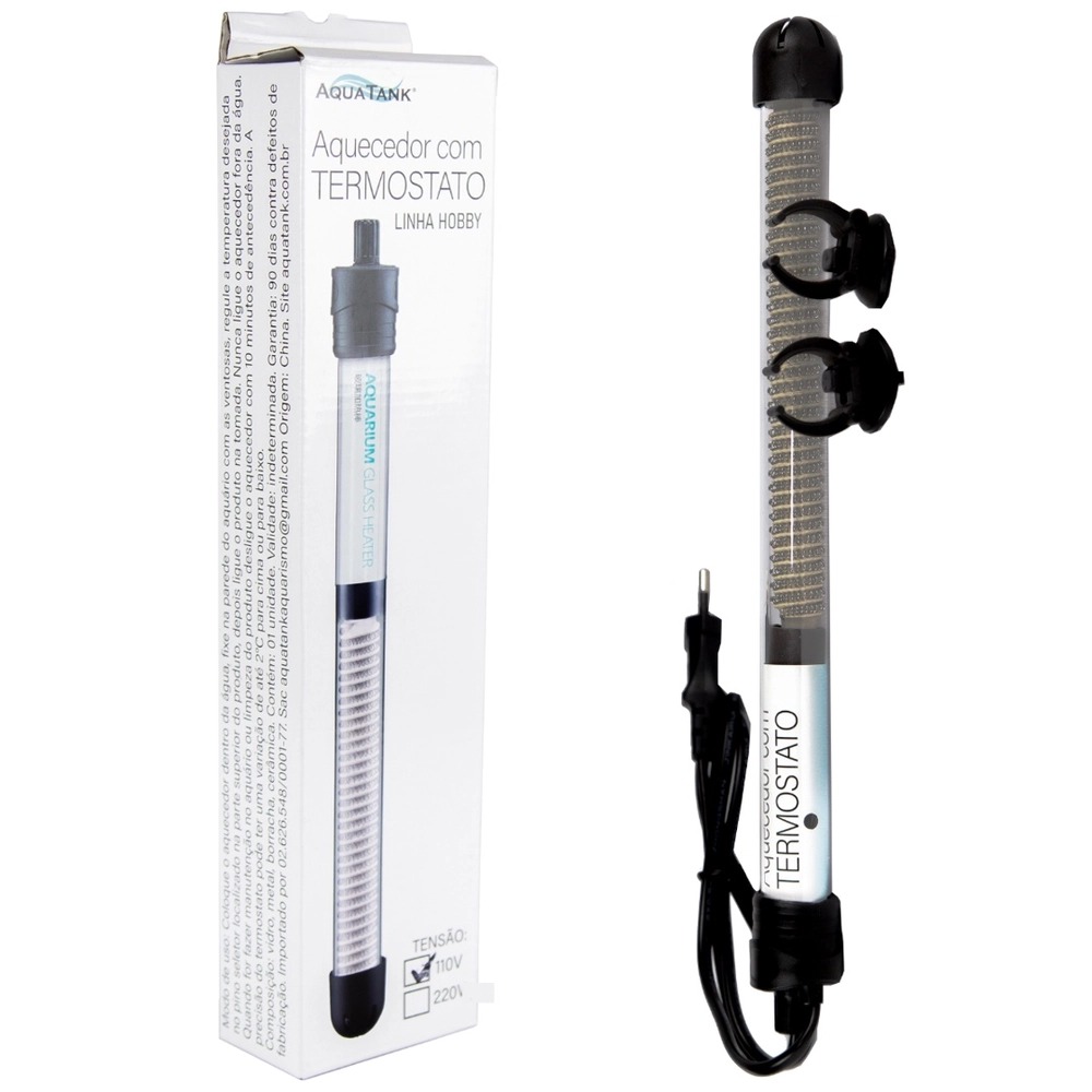 Termostato Hobby 300W 110V Aquatank – Controle de Temperatura para Aquários