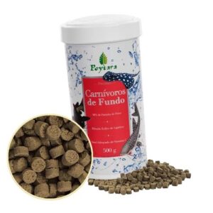 Ração Carnívoros de Fundo 130g Poytara – Alimentação para Peixes de Fundo