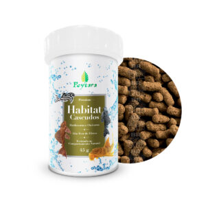 Habitat Cascudo 45g Poytara – Ração Especial para Cascudos
