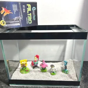 Aquário completo 10 litros montado