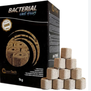 Mídia Biológica Ocean Tech Bacterial Nano Rings 1kg