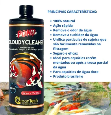 Pond Cloudy Cleaner Ocean Tech 500ml