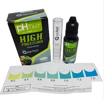 Teste de pH Água Doce Ocean Tech 250 Testes