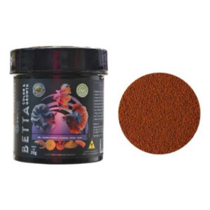 Ração Betta Color Growth Ocean Tech 7g ou 20g Alimento para Peixe Betta Realce de Cores Crescimento