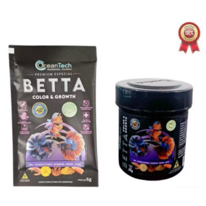 Atacado 10 Unidades Ração Ocean Tech Betta 6g Sachê ou 20g Pote Revenda Distribuidor Oficial