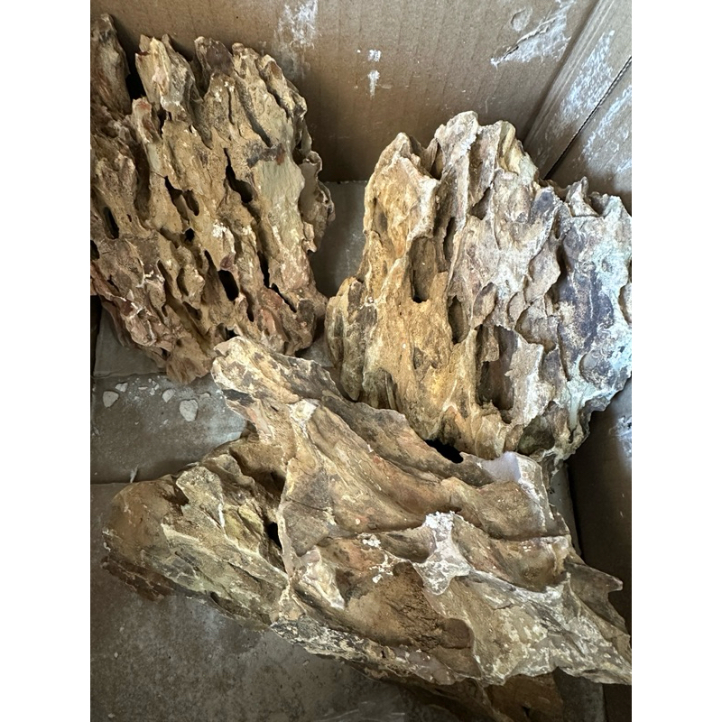 Rocha Natural Dragon Stone para Aquários | 1kg | Decorativa | Não Altera o pH